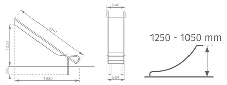 Afmetingen Glijbaan