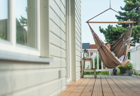 Hangstoel Lounger Habana Chocolate voor binnen/buiten