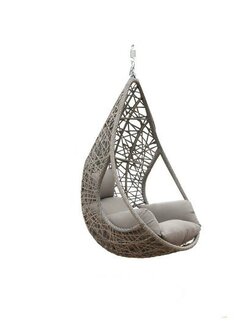 Hangstoel Mona relax grey