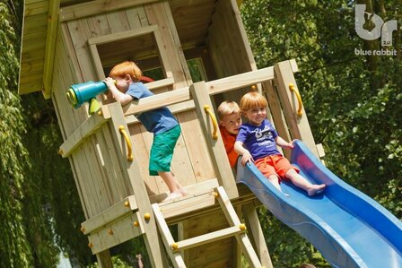 Blue Rabbit Speeltoren Beach Hut Premium Hoog voorzijde