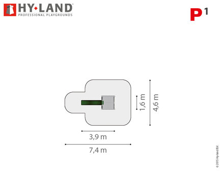 speeltoren met glijbaan hy-land