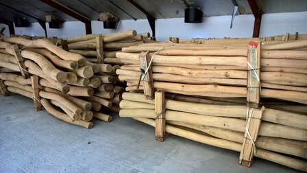 Robinia houten palen