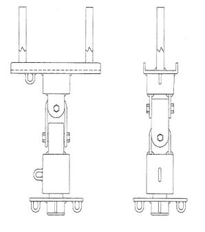 Groep Schommelhaak RVS Openbaar tekening