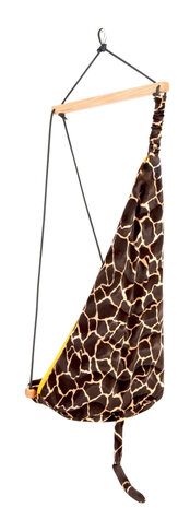 Kinderhangstoel Giraffe achterzijde