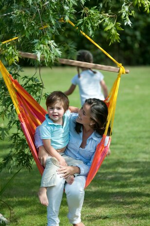 Hangstoel Basic Sonrisa mandarine