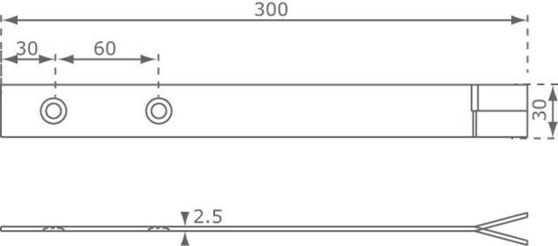 Beton Anker Plat afmetingen