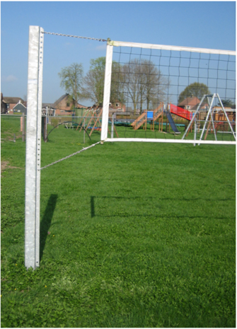 Volleybal set licht uitgevoerd