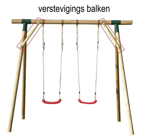 Verstevigingsbalken en Schroeven voor Schommels