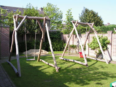 Robinia Houten Schommel 2 Haken